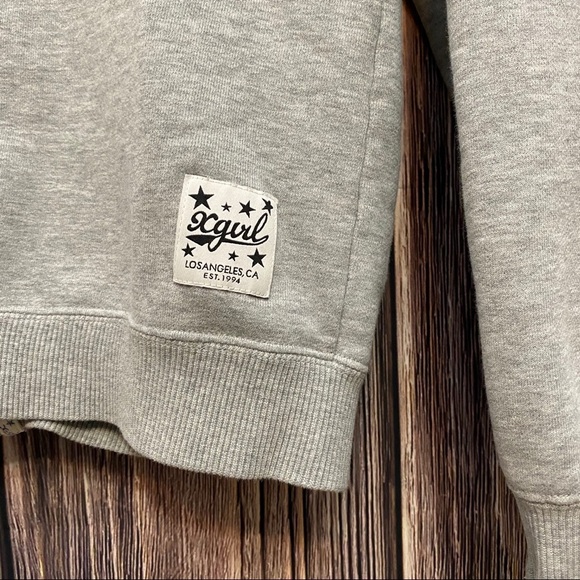 X-Girl | grey zip up jacket - Picture 6 of 6